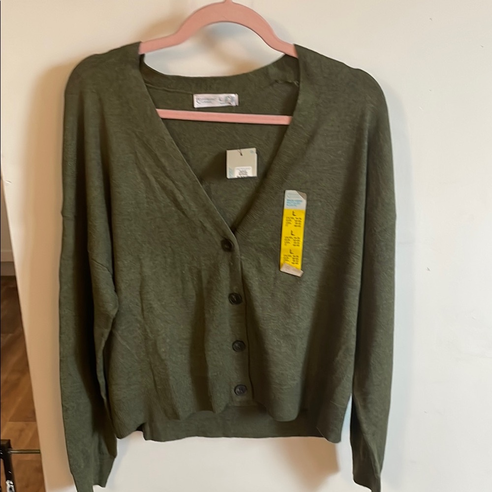 Women's Green Sweater